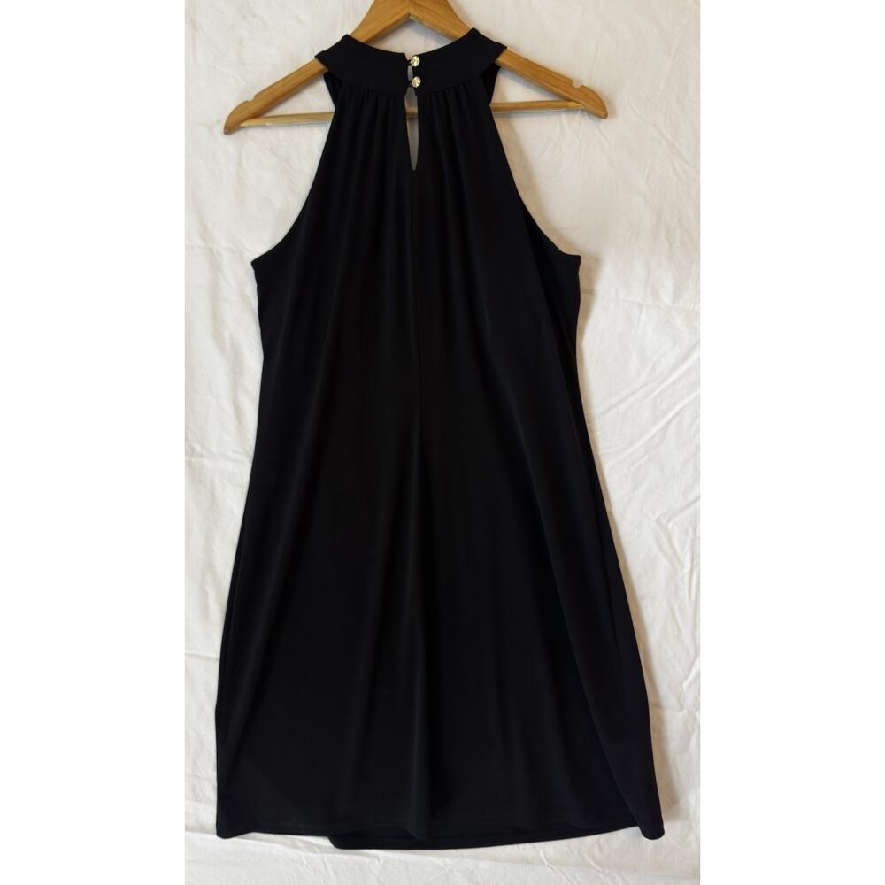 Tommy Bahama Women’s Carmela Halter Short Cocktail Dress Color Black Size Medium - Picture 4 of 11
